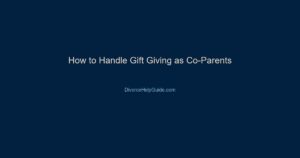 gift giving co-parents