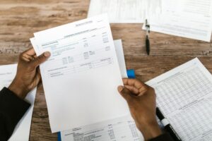 spouse hiding financial records